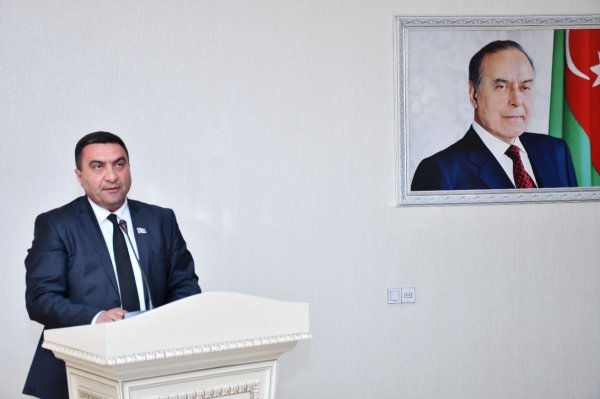 Sumqayıtda “11 Apreldən Zəfərə”  elmi-praktik konfrans keçirilib - FOTOLAR