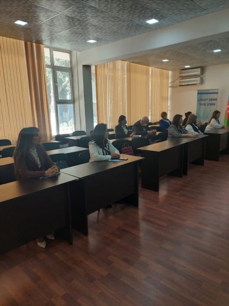 Sumqayıt məktəblərində aparılan monitorinqlərin nəticələri təhlil edildi - FOTO