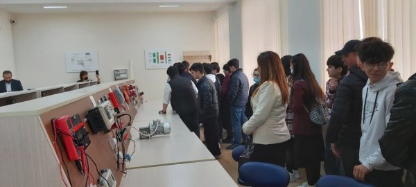 Sumqayıt məktəblilərinin Peşə Təhsil Mərkəzinə növbəti ekskursiyası təşkil edilib - FOTOLAR