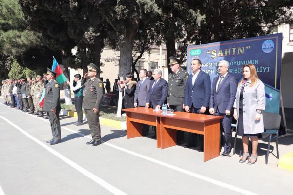 Sumqayıtda "Şahin" hərbi-idman oyununun şəhər birinciliyi keçirilib - FOTOLAR