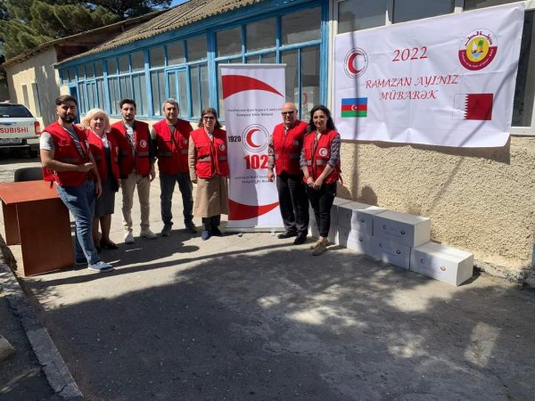 Sumqayıtda ahıllara yardım verildi -FOTO