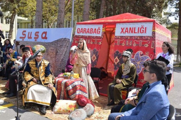 Sumqayıtda "Ümumdünya Kitab və Müəlliflik Hüququ Günü"nə həsr olunan tədbir keçirilib -FOTOLAR 