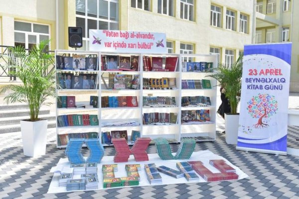 Sumqayıtda "Ümumdünya Kitab və Müəlliflik Hüququ Günü"nə həsr olunan tədbir keçirilib -FOTOLAR 