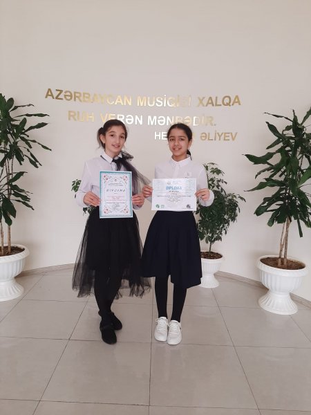 “World Art Games” müsabiqəsinin qalibləri idarəyə tabeli müəssisənin şagirdlərindən seçilib - FOTO