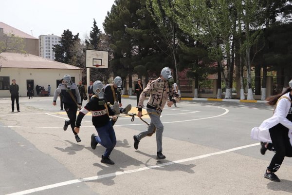Sumqayıtda "Şahin" hərbi-idman oyununun III zona birinciliyi keçirilib - FOTOLAR