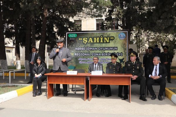 Sumqayıtda "Şahin" hərbi-idman oyununun III zona birinciliyi keçirilib - FOTOLAR