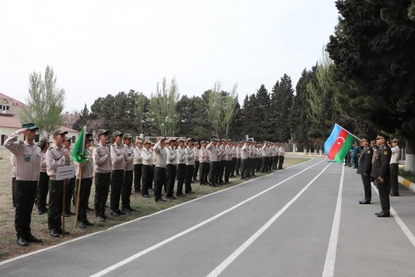 Sumqayıtda "Şahin" hərbi-idman oyununun III zona birinciliyi keçirilib - FOTOLAR