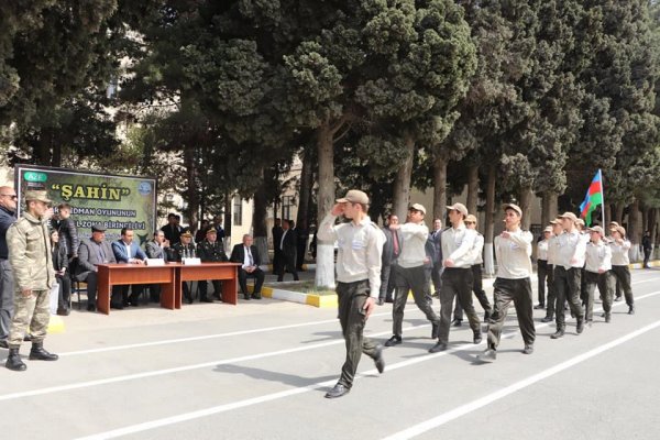 Sumqayıtda "Şahin" hərbi-idman oyununun III zona birinciliyi keçirilib - FOTOLAR