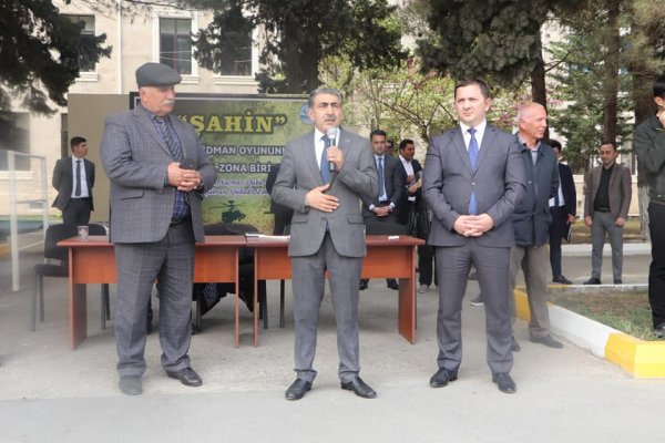 Sumqayıtda "Şahin" hərbi-idman oyununun III zona birinciliyi keçirilib - FOTOLAR