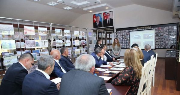 Qubadlıda yerləşən məscidlərin və tarixi abidələrin hazırki vəziyyəti ilə bağlı tədbir keçirilib -FOTO