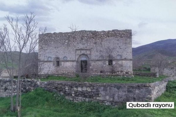 Qubadlıda yerləşən məscidlərin və tarixi abidələrin hazırki vəziyyəti ilə bağlı tədbir keçirilib -FOTO