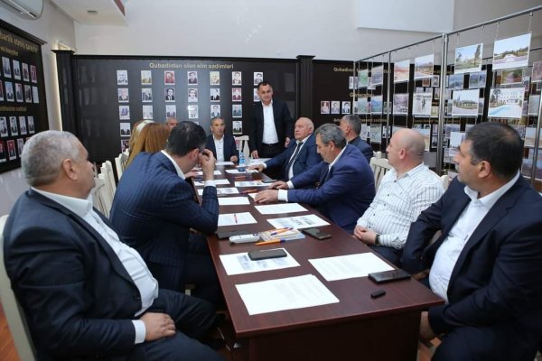Qubadlıda yerləşən məscidlərin və tarixi abidələrin hazırki vəziyyəti ilə bağlı tədbir keçirilib -FOTO