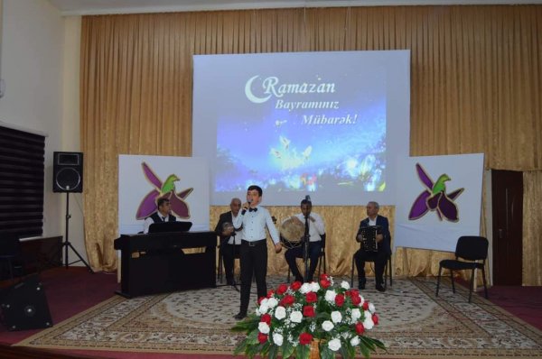 Zəngilan rayon Mədəniyyət evində Ramazan bayramı ilə əlaqədar tədbir təşkil olunub - FOTO