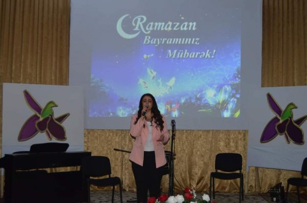 Zəngilan rayon Mədəniyyət evində Ramazan bayramı ilə əlaqədar tədbir təşkil olunub - FOTO