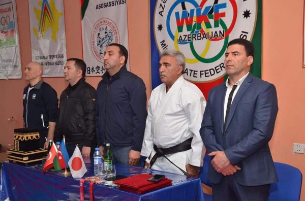 Milli Karate Federasiyasının prezidenti Yaşar Bəşirov Sumqayıtda karateçilərlə görüş keçirib -FOTOLAR