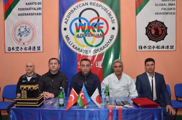 Milli Karate Federasiyasının prezidenti Yaşar Bəşirov Sumqayıtda karateçilərlə görüş keçirib -FOTOLAR