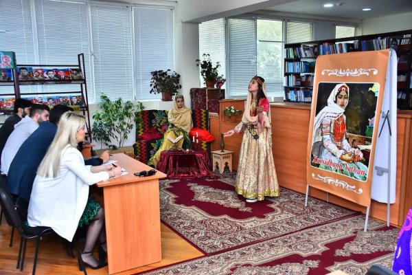 Sumqayıtda Xurşudbanu Natəvanın 190 illiyinə həsr olunan bədii qiraət müsabiqəsi keçirilib -FOTOLAR