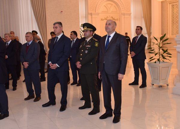 Sumqayıtda Ümummilli Lider Heydər Əliyevin xatirəsi anılıb - FOTOLAR