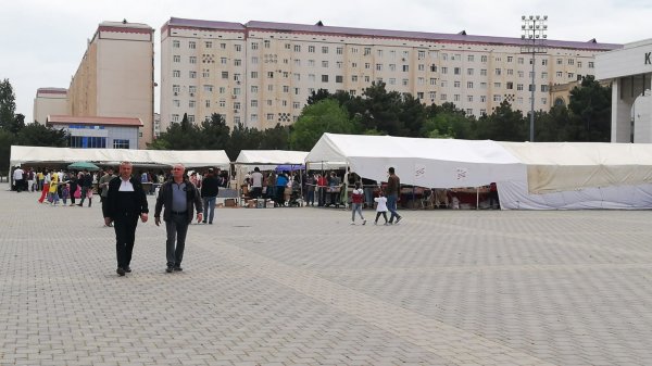 Sumqayıtda 100 mindən artıq kitab satışa çıxarıldı - FOTOLAR