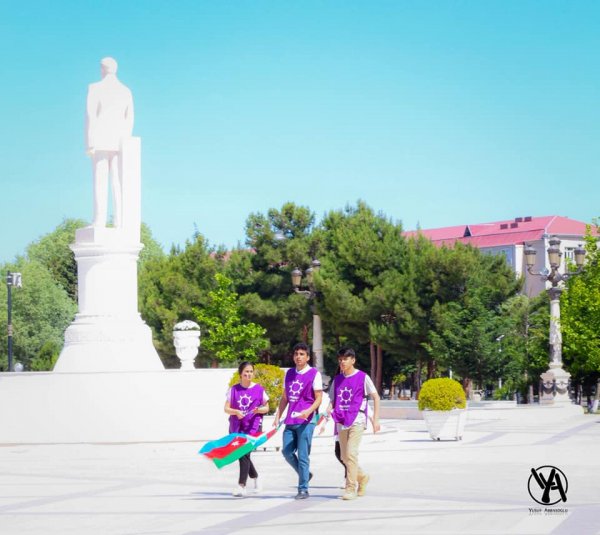 Sumqayıtda “Bayraqdar” Milli Ərazi İntellektual Oyunu keçirilib - FOTO