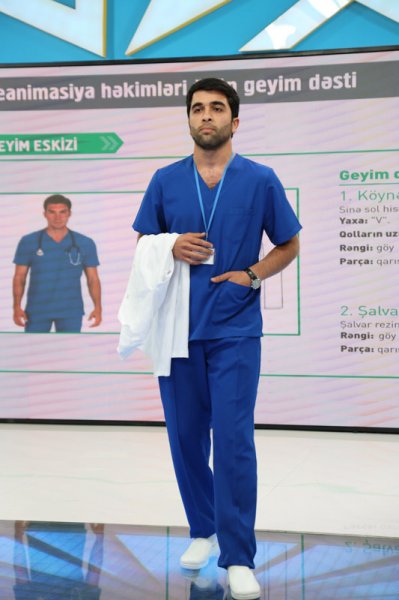 Tibb personalı üçün vahid geyim hazırlandı - FOTOLAR