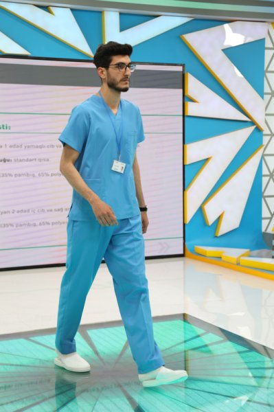 Tibb personalı üçün vahid geyim hazırlandı - FOTOLAR
