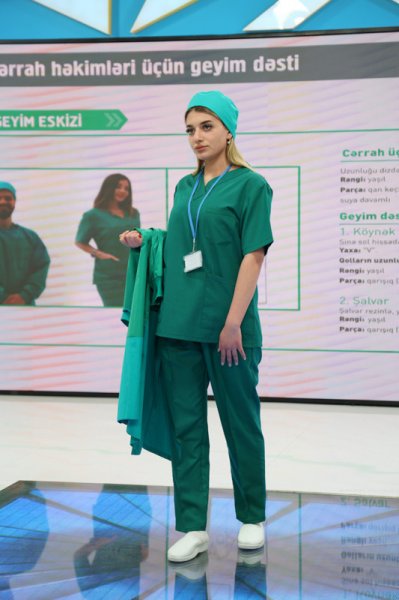 Tibb personalı üçün vahid geyim hazırlandı - FOTOLAR