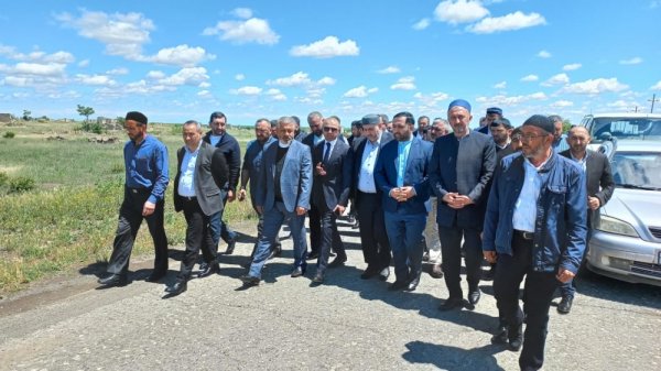 Gürcüstanın din xadimləri Ağdamda - FOTO