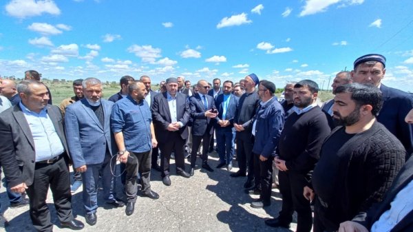 Gürcüstanın din xadimləri Ağdamda - FOTO