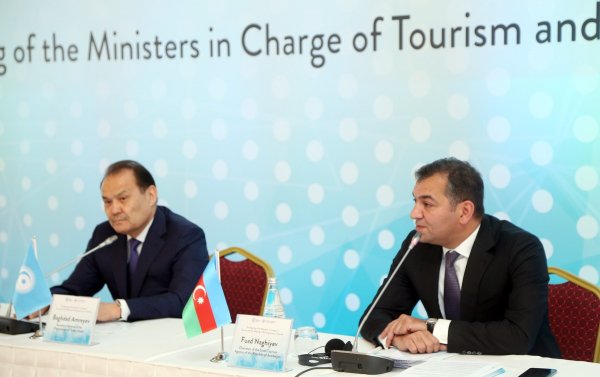 Türk dövlətlərinin turizm rəsmiləri Şamaxıda - FOTOLAR