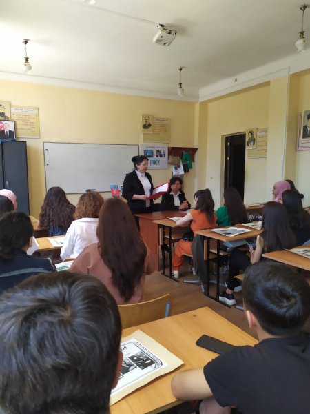 Sumqayıt Texniki Kollecində “Müstəqilliyə gedən yol” adlı tədbir keçirilib - FOTO