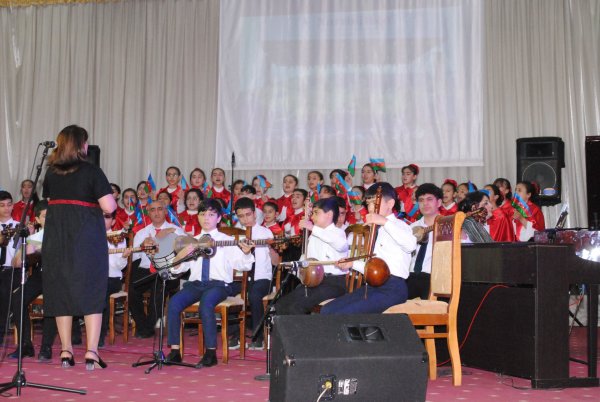 Sumqayıtda  “Şuşalı yurdum” adlı hesabat konserti keçirilib - FOTOLAR
