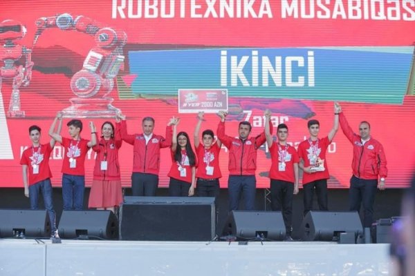 Şəhid övladları “Texnofest” yarışmasında 2-ci yeri qazandılar - FOTOLAR