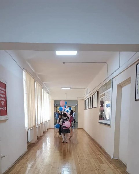 Sumqayıt Tibb Mərkəzi 150 şagirdi müayinə edib, hədiyyələr paylayacaq - FOTOLAR