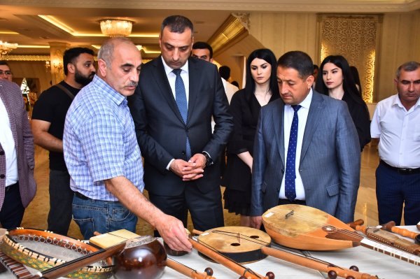 Sumqayıtda “Mədəniyyət beşiyi Şuşa” adlı sərgi təşkil edilib - FOTOLAR