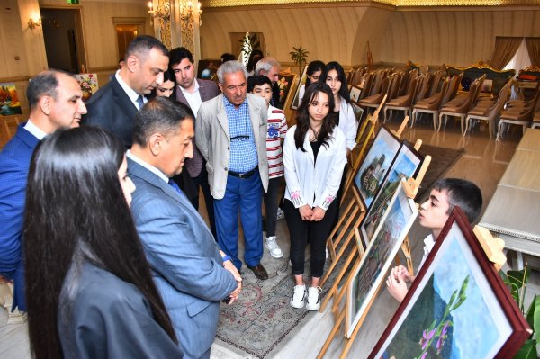 Sumqayıtda “Mədəniyyət beşiyi Şuşa” adlı sərgi təşkil edilib - FOTOLAR