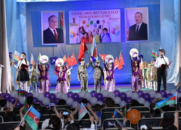 Sumqayıtda 1 İyun- Uşaqların Beynəlxalq Müdafiəsi Günü ilə bağlı tədbir keçirilib -FOTOLAR