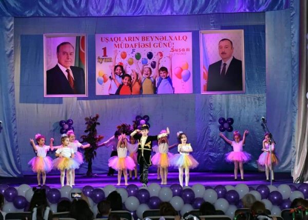 Sumqayıtda 1 İyun- Uşaqların Beynəlxalq Müdafiəsi Günü ilə bağlı tədbir keçirilib -FOTOLAR