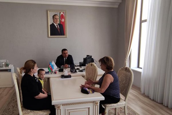 Sumqayıtda deputat vətəndaş qəbulu keçirib - FOTO
