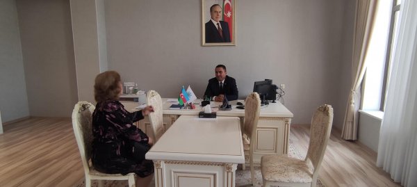 Sumqayıtda deputat vətəndaş qəbulu keçirib - FOTO