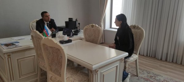 Sumqayıtda deputat vətəndaş qəbulu keçirib - FOTO