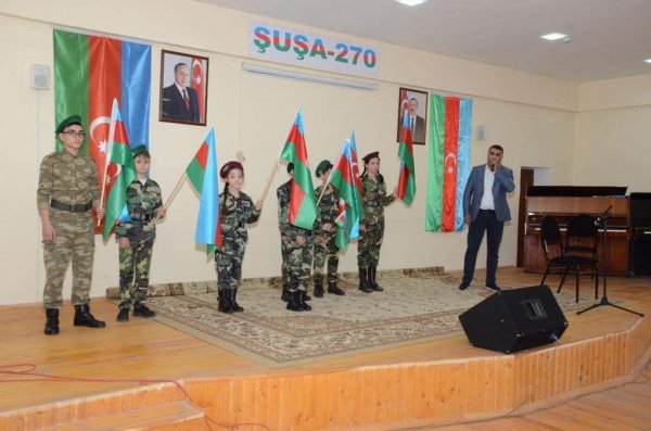 Şuşa rayon nümayəndəliyi “Qurtuluş Günü” nə həsr olunan yekun hesabat konserti təşkil edib -FOTOLAR