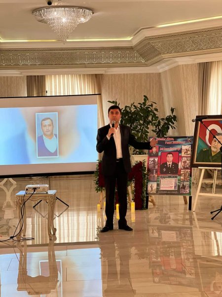 Abşeron rayonunda şəhid mayor Elşad Həsənovun doğum günü qeyd edilib -FOTOLAR