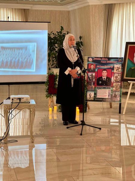 Abşeron rayonunda şəhid mayor Elşad Həsənovun doğum günü qeyd edilib -FOTOLAR
