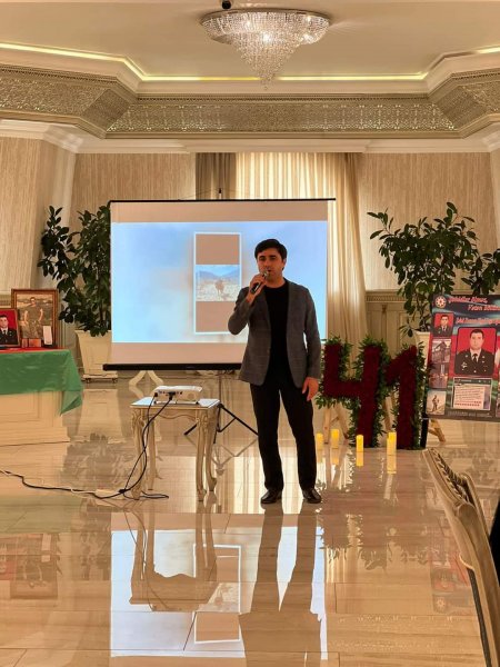 Abşeron rayonunda şəhid mayor Elşad Həsənovun doğum günü qeyd edilib -FOTOLAR