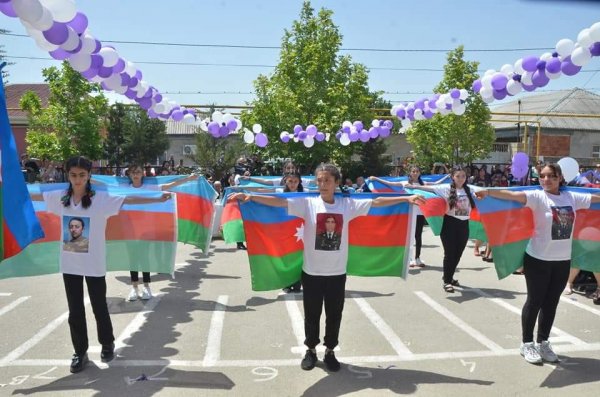 Qubadlı rayonu Xıdırlı kənd tam orta məktəbdə "Son zəng" tədbiri keçirilib -FOTOLAR