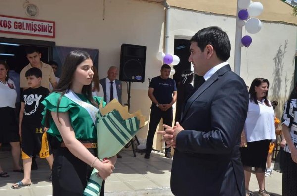 Qubadlı rayonu Xıdırlı kənd tam orta məktəbdə "Son zəng" tədbiri keçirilib -FOTOLAR