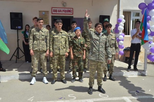 Qubadlı rayonu Xıdırlı kənd tam orta məktəbdə "Son zəng" tədbiri keçirilib -FOTOLAR