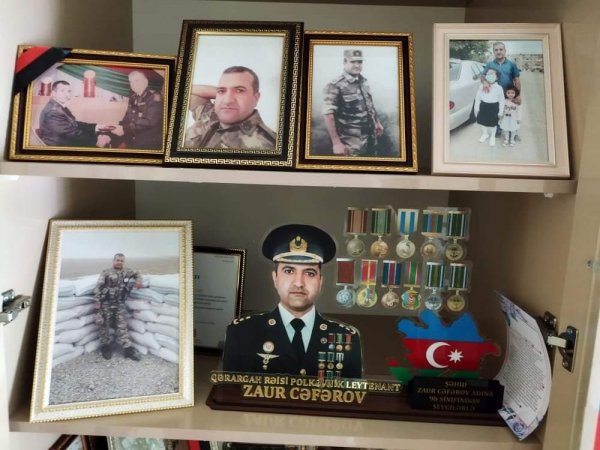 Şəhid ailəsi ziyarət edilib - FOTO