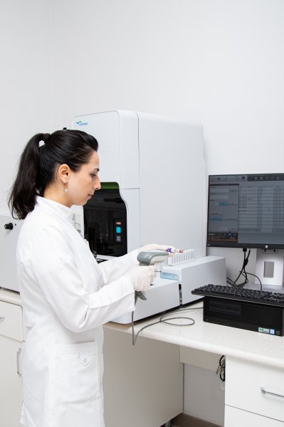 Sumqayıtda tibb müəssisələrinin laboratoriyaları yeniləndi -FOTOLAR